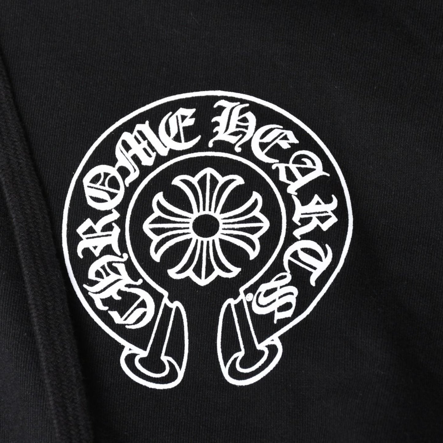 Chrome Hearts Osaka Limited Horseshoe Zip Up Hoodie Dagger Black XL — view 5