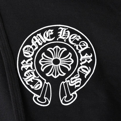 Chrome Hearts Osaka Limited Horseshoe Zip Up Hoodie Dagger Black XL — view 5
