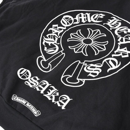 Chrome Hearts Osaka Limited Horseshoe Zip Up Hoodie Dagger Black XL — view 7