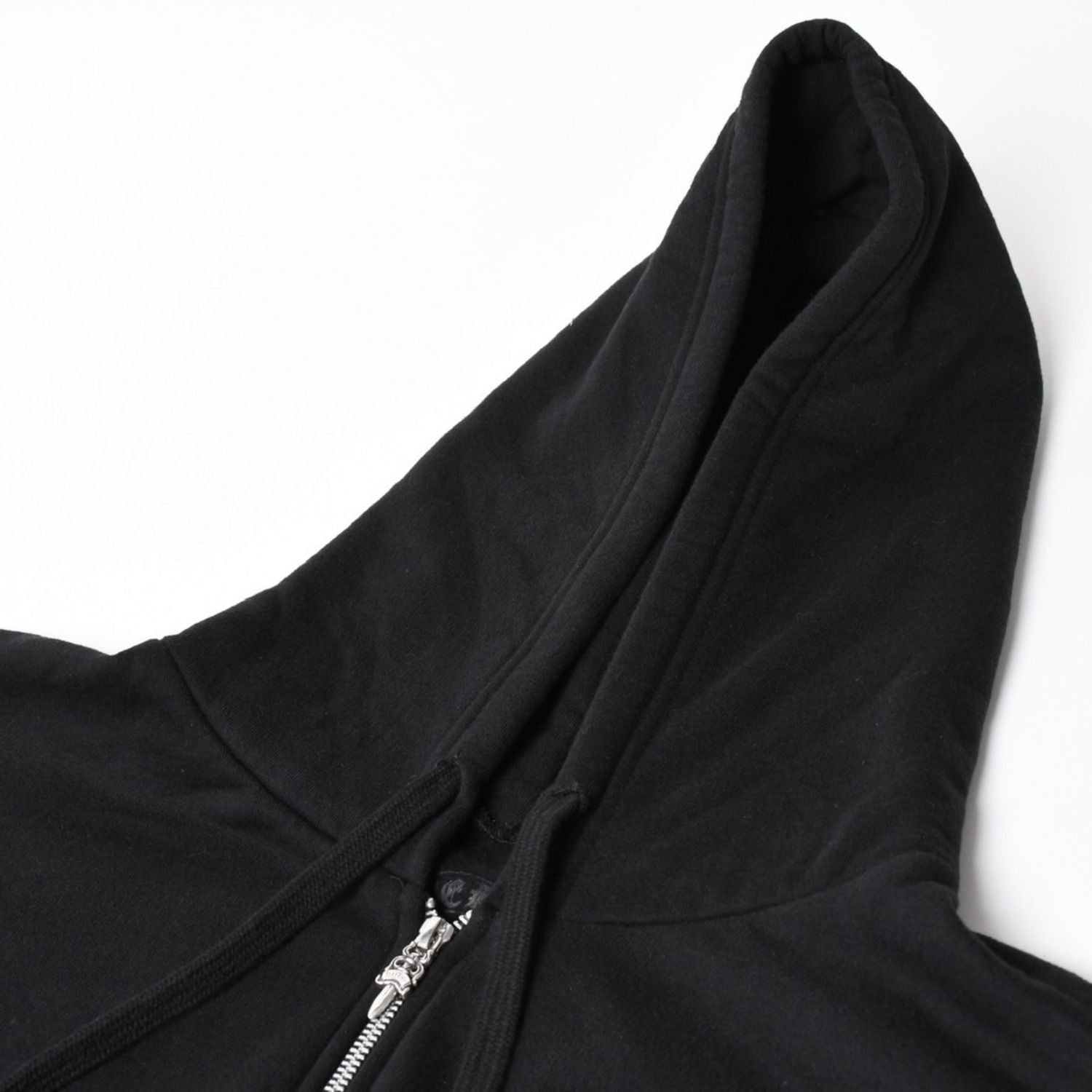 Chrome Hearts Osaka Limited Horseshoe Zip Up Hoodie Dagger Black XL — view 3