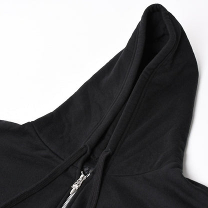 Chrome Hearts Osaka Limited Horseshoe Zip Up Hoodie Dagger Black XL — view 3