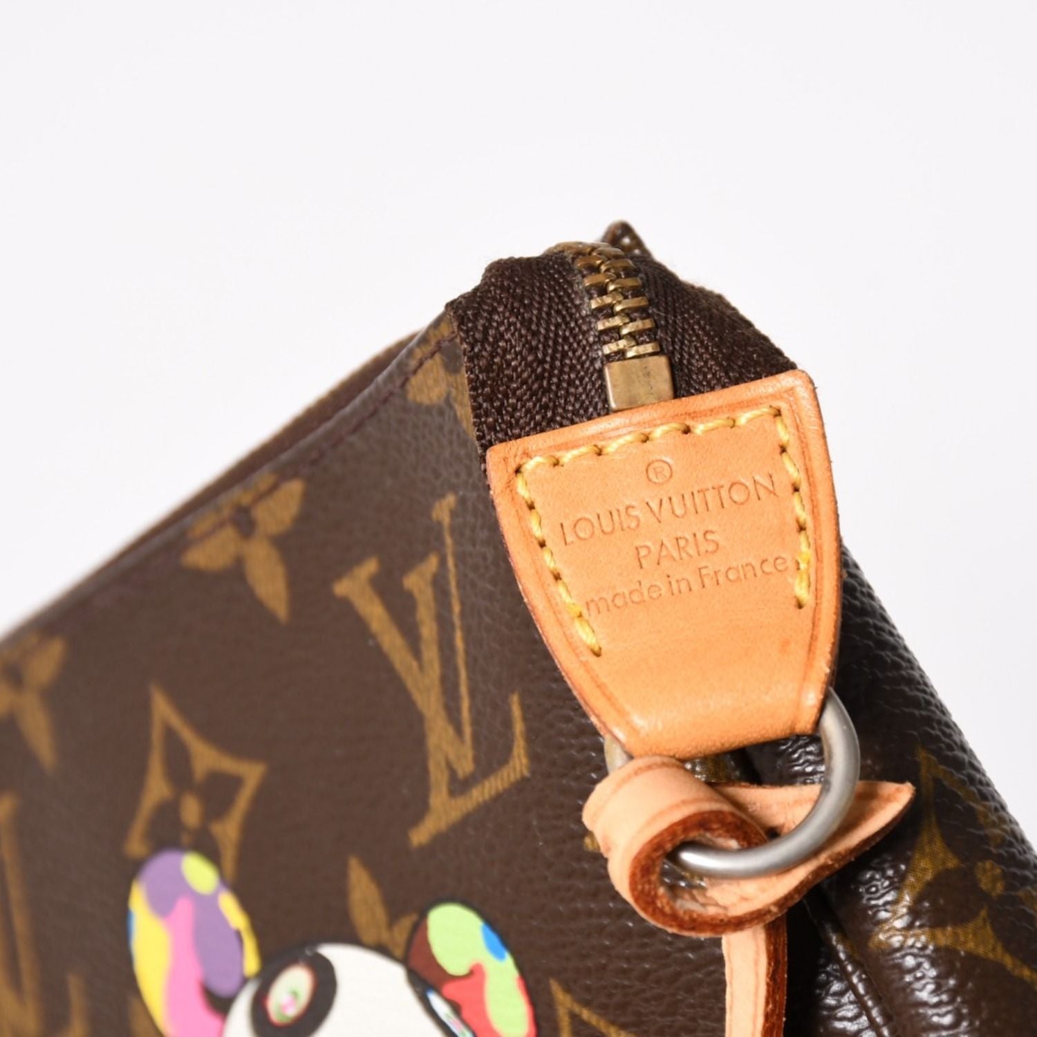 Louis Vuitton Monogram Panda Pochette Accessoires Takashi Murakami Mini Bag — view 8