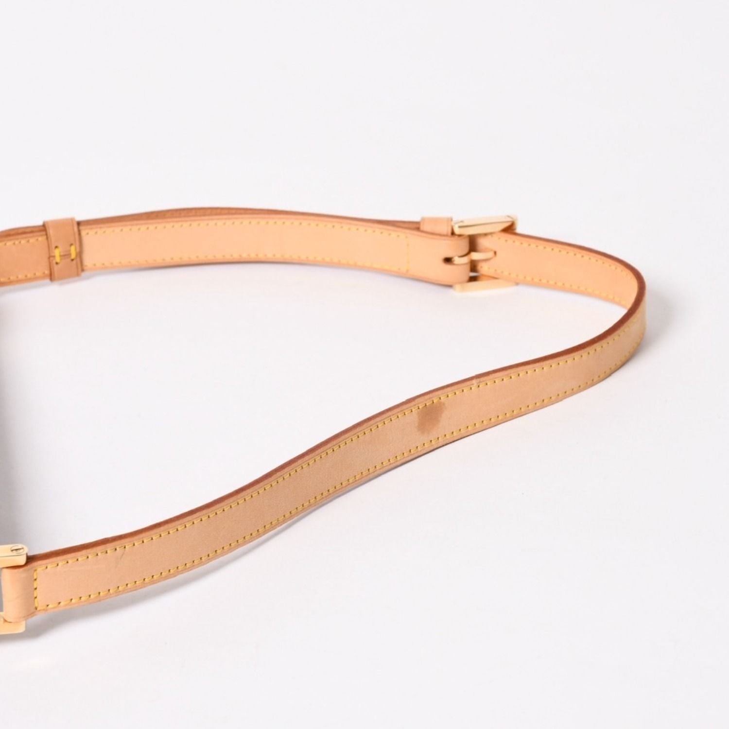 Louis Vuitton Monogram Vernis Thompson Street Shoulder Bag Blanc Brown Patent — view 8