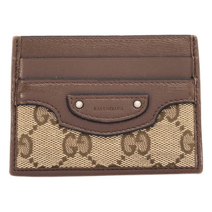 Gucci the Hacker Project Card Case Brown