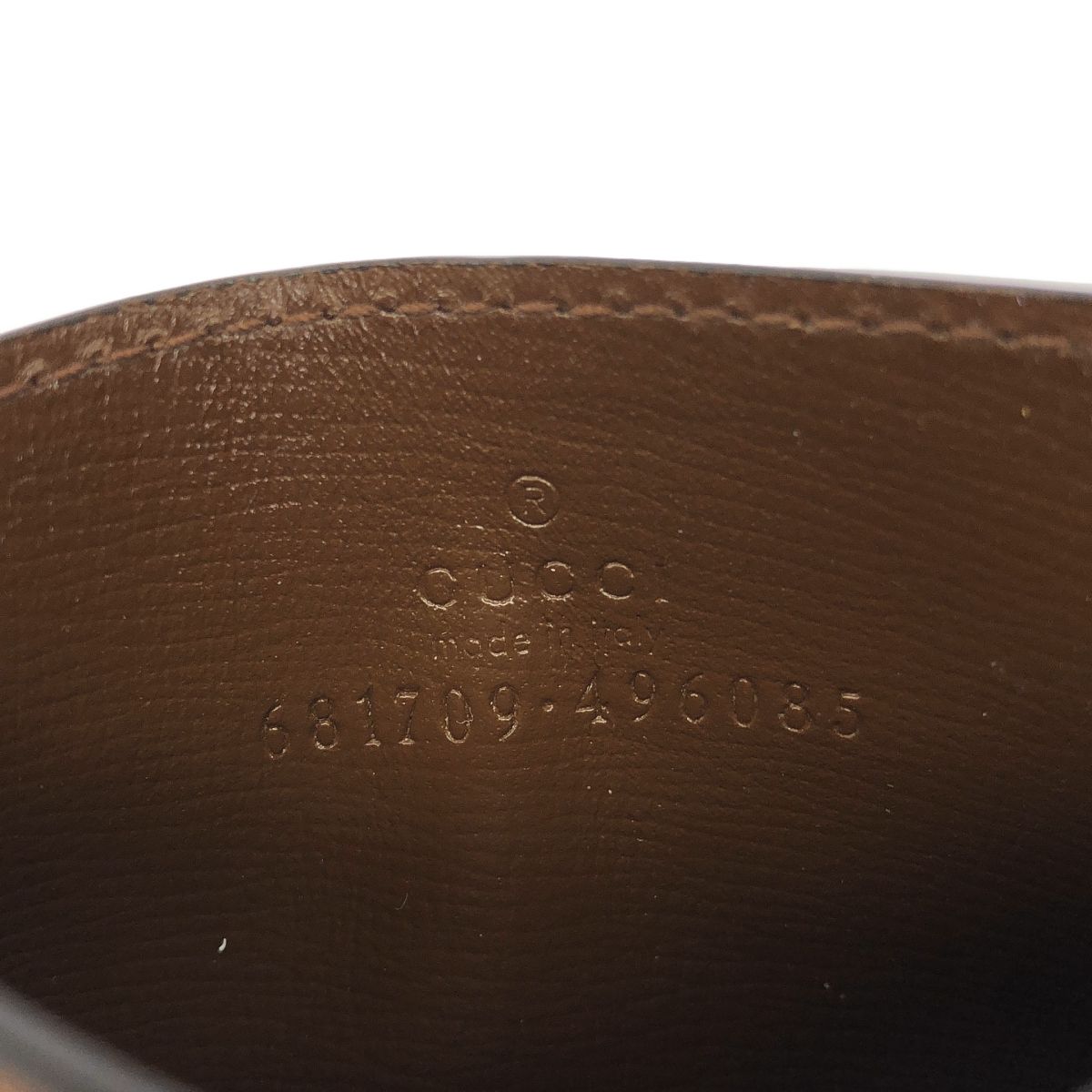 Gucci the Hacker Project Card Case Brown — view 3