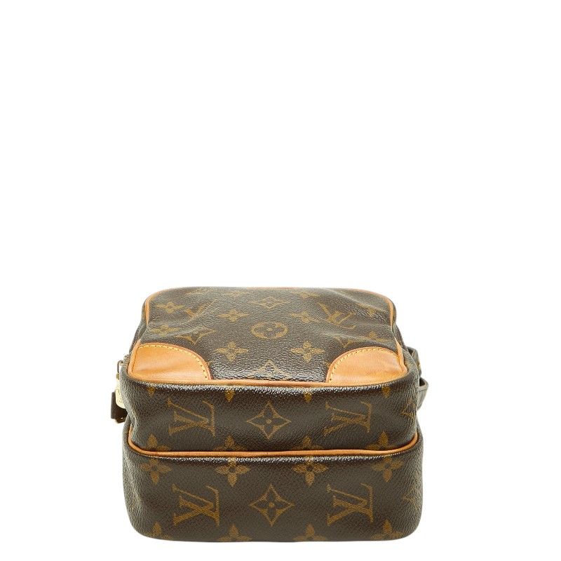 Louis Vuitton Monogram Amazon Crossbody Shoulder Bag Brown Leather — view 3