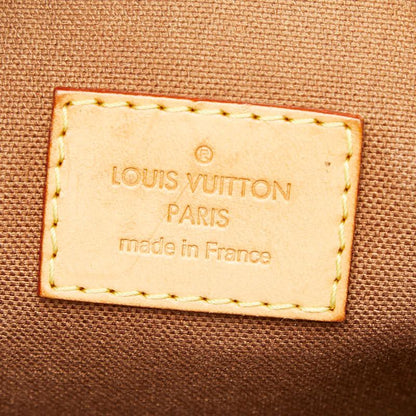 Louis Vuitton Monogram Odeon MM Crossbody Shoulder Bag Brown Leather — view 7