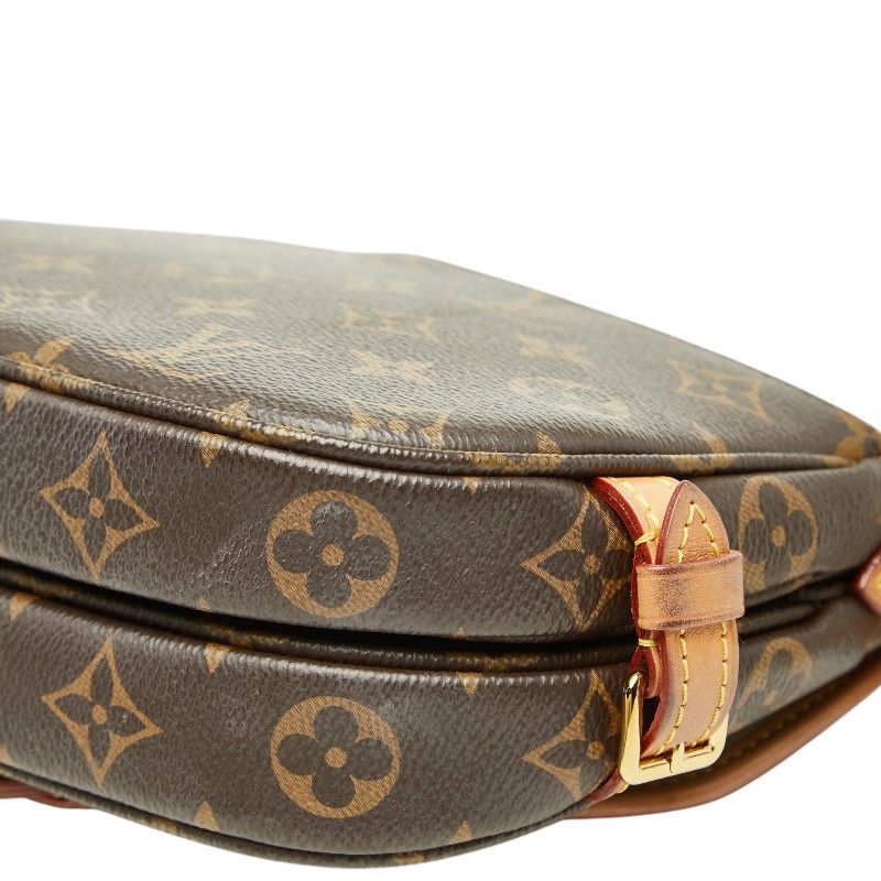 Louis Vuitton Monogram Saumur BB 2-Way Shoulder Bag Brown Leather — view 6