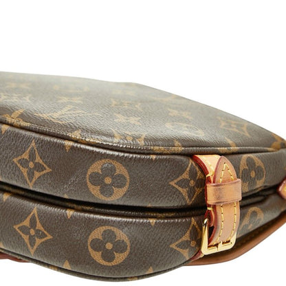 Louis Vuitton Monogram Saumur BB 2-Way Shoulder Bag Brown Leather — view 6