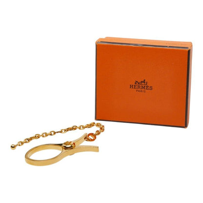Hermes Firou Glove Holder Gold Plated Gloves — view 4