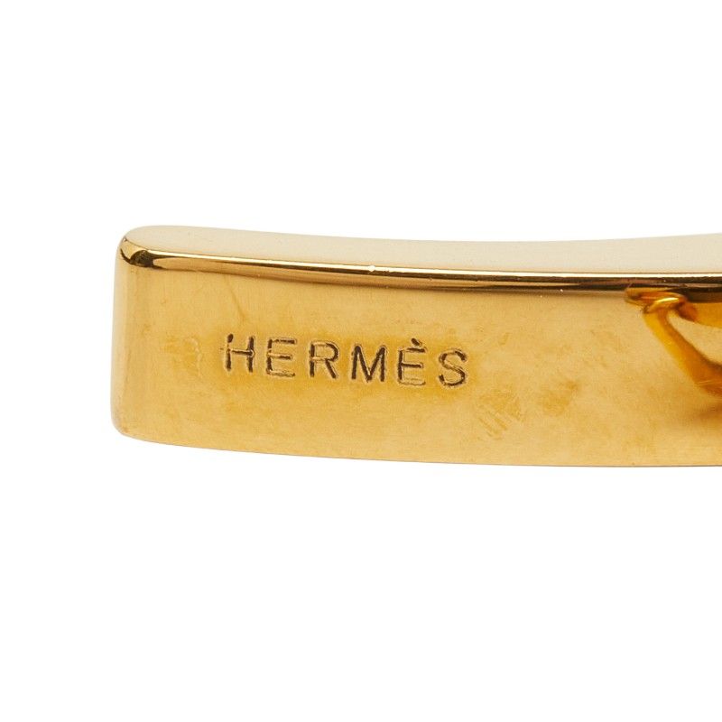 Hermes Firou Glove Holder Gold Plated Gloves — view 3