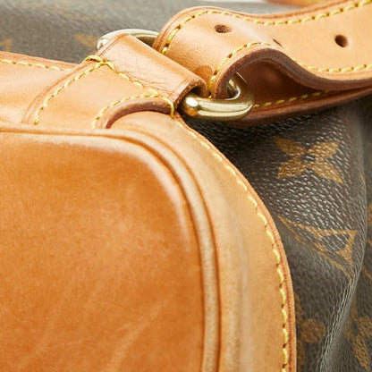 Louis Vuitton Monogram Montsouris MM Backpack Brown Leather — view 6