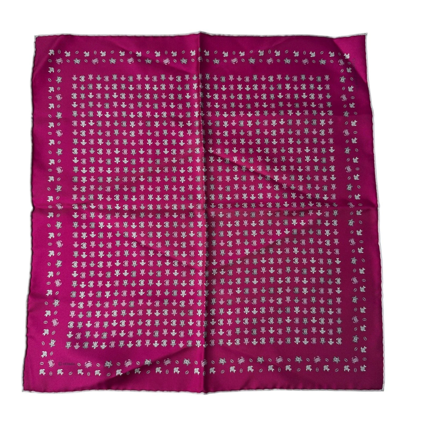 Hermes Pocket Square Maillon Philippe Mouquet