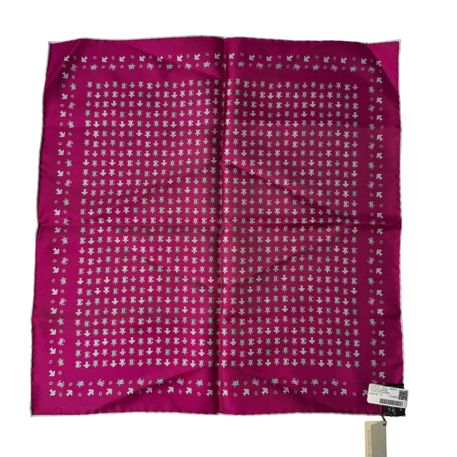 Hermes Pocket Square Maillon Philippe Mouquet — view 2