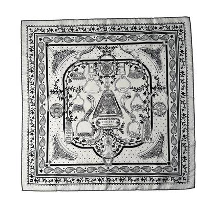 Hermes Carre 55 Armor Etriers Bandana Scarf