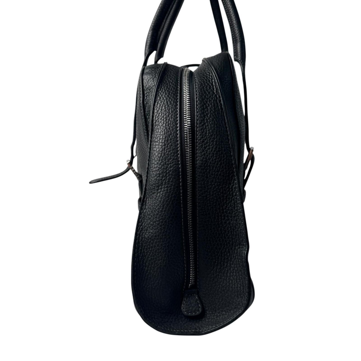 Loewe Senda Large Handbag Leather Black — view 4