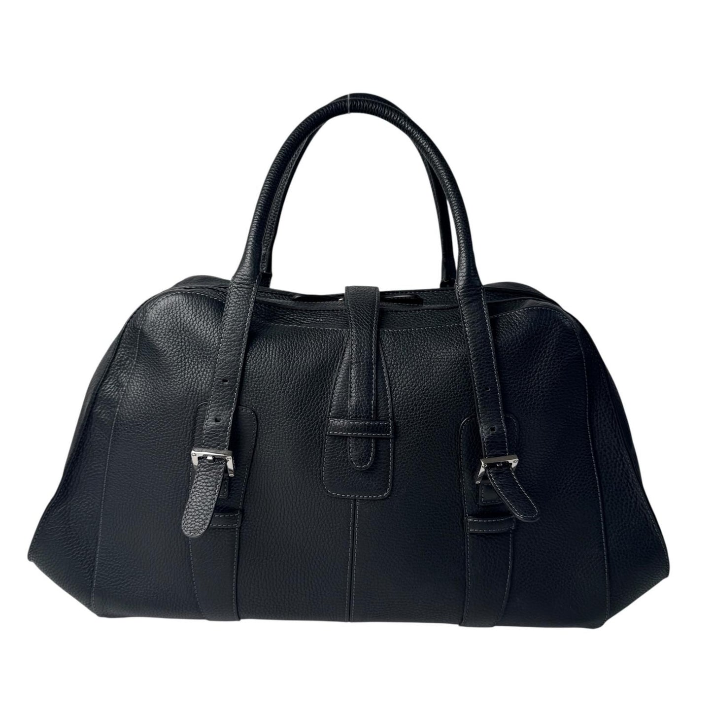 Loewe Senda Large Handbag Leather Black — view 2