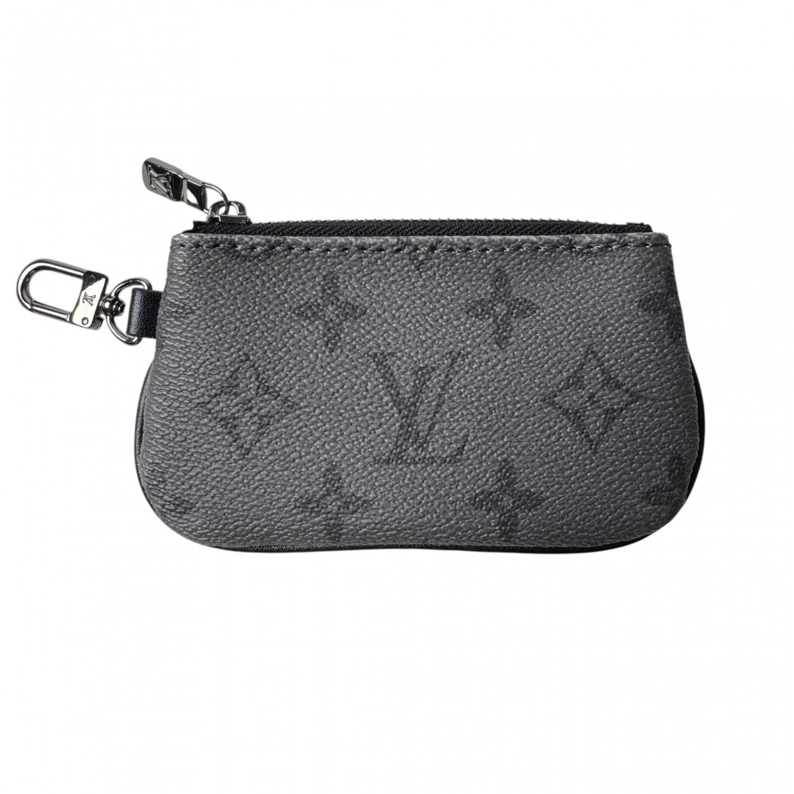 Louis Vuitton Monogram Eclipse Coin Case — view 2