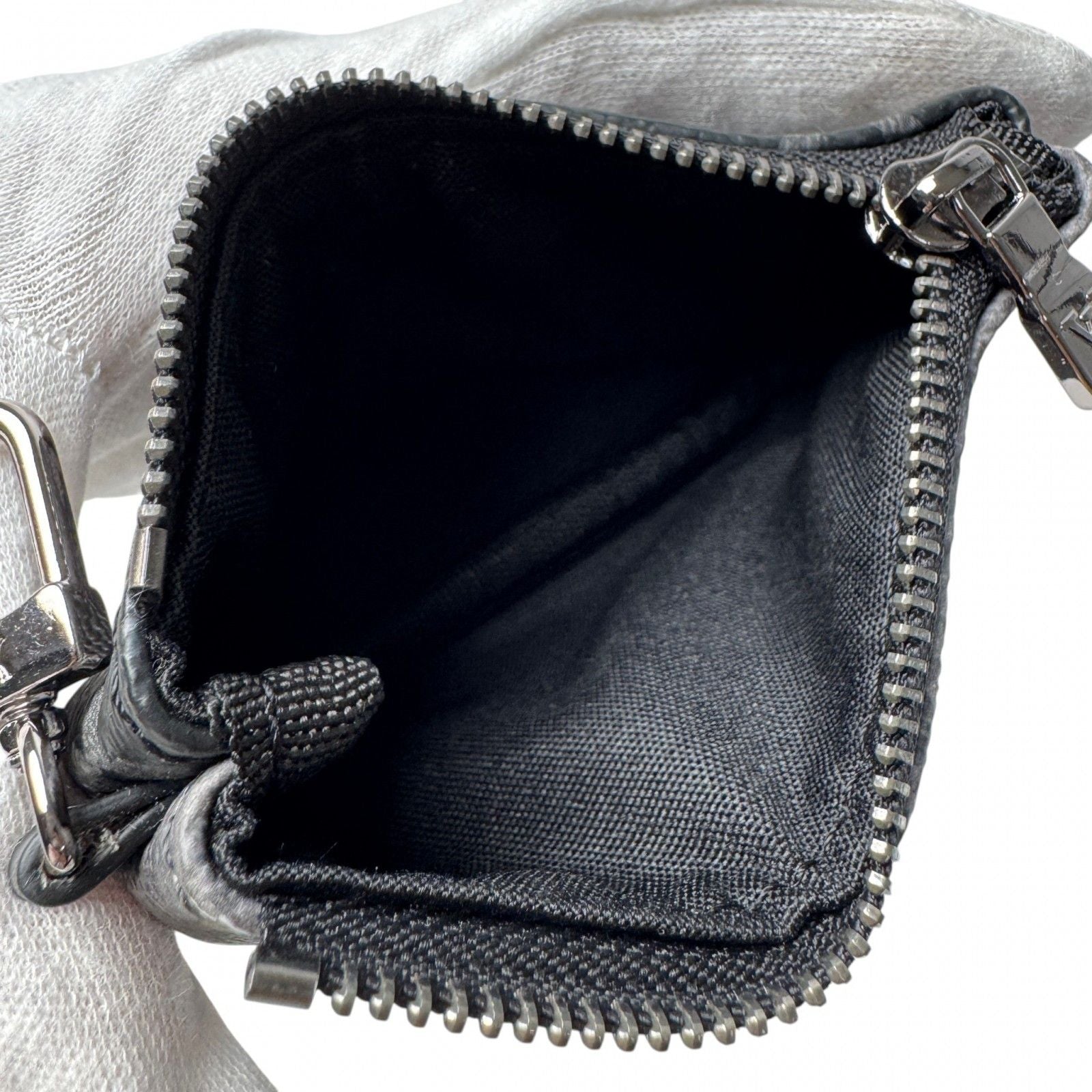 Louis Vuitton Monogram Eclipse Coin Case — view 6