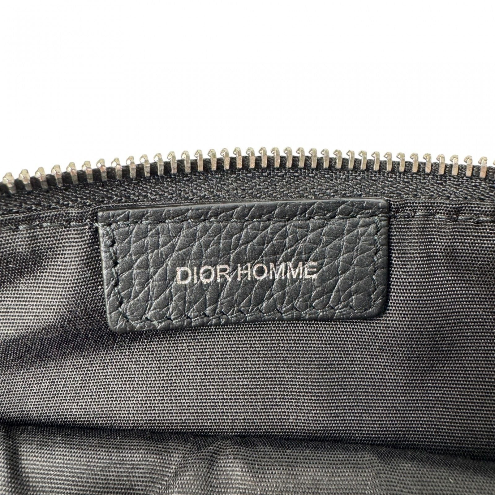 Dior Homme Clutch Leather Black — view 7