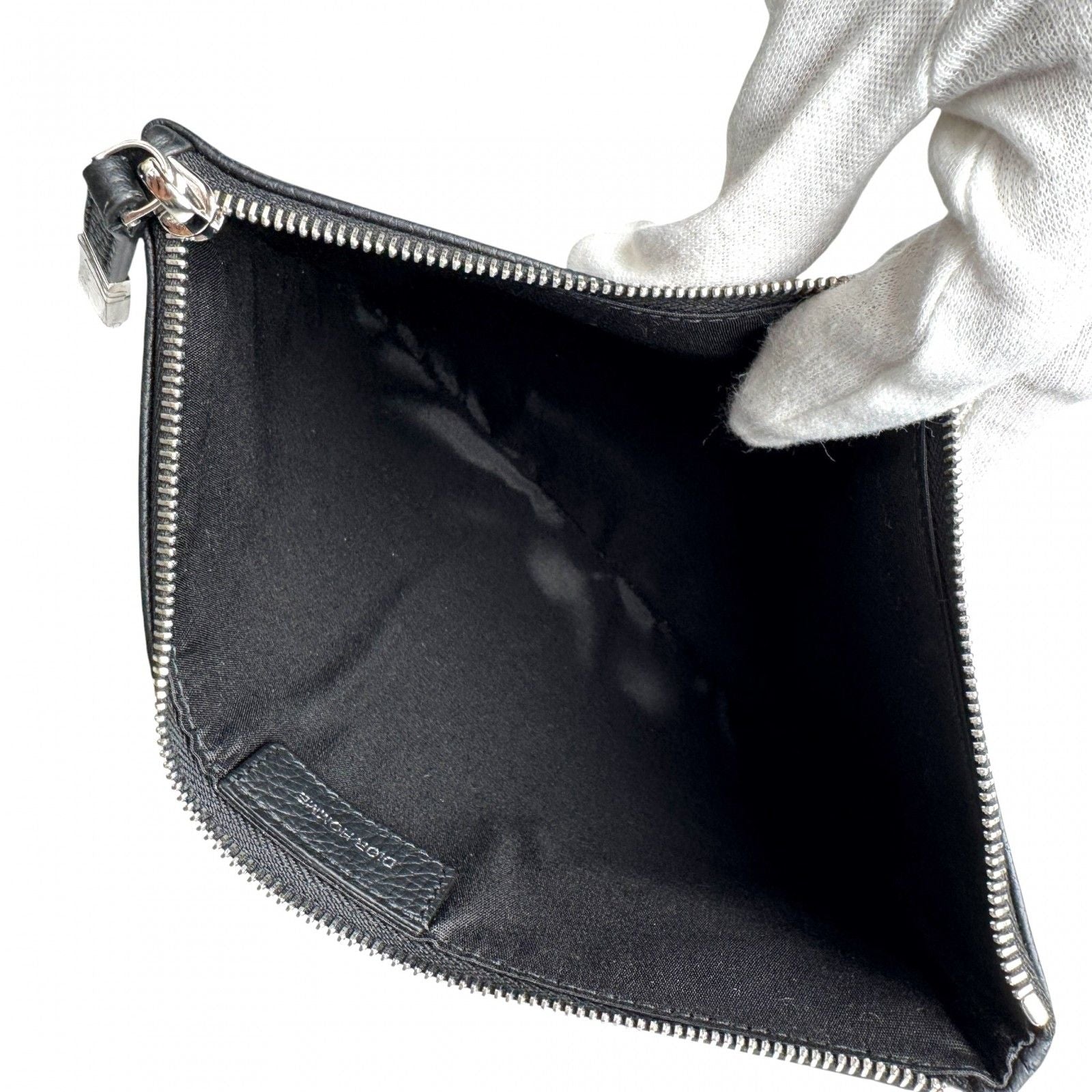 Dior Homme Clutch Leather Black — view 6