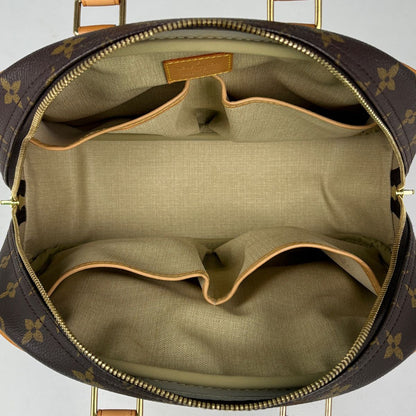 Louis Vuitton Trouville Boston Bag Handle Monogram Brown — view 7