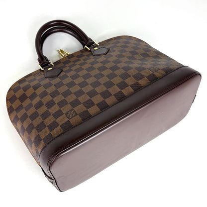 Louis Vuitton Alma Handbag Damier Brown — view 2