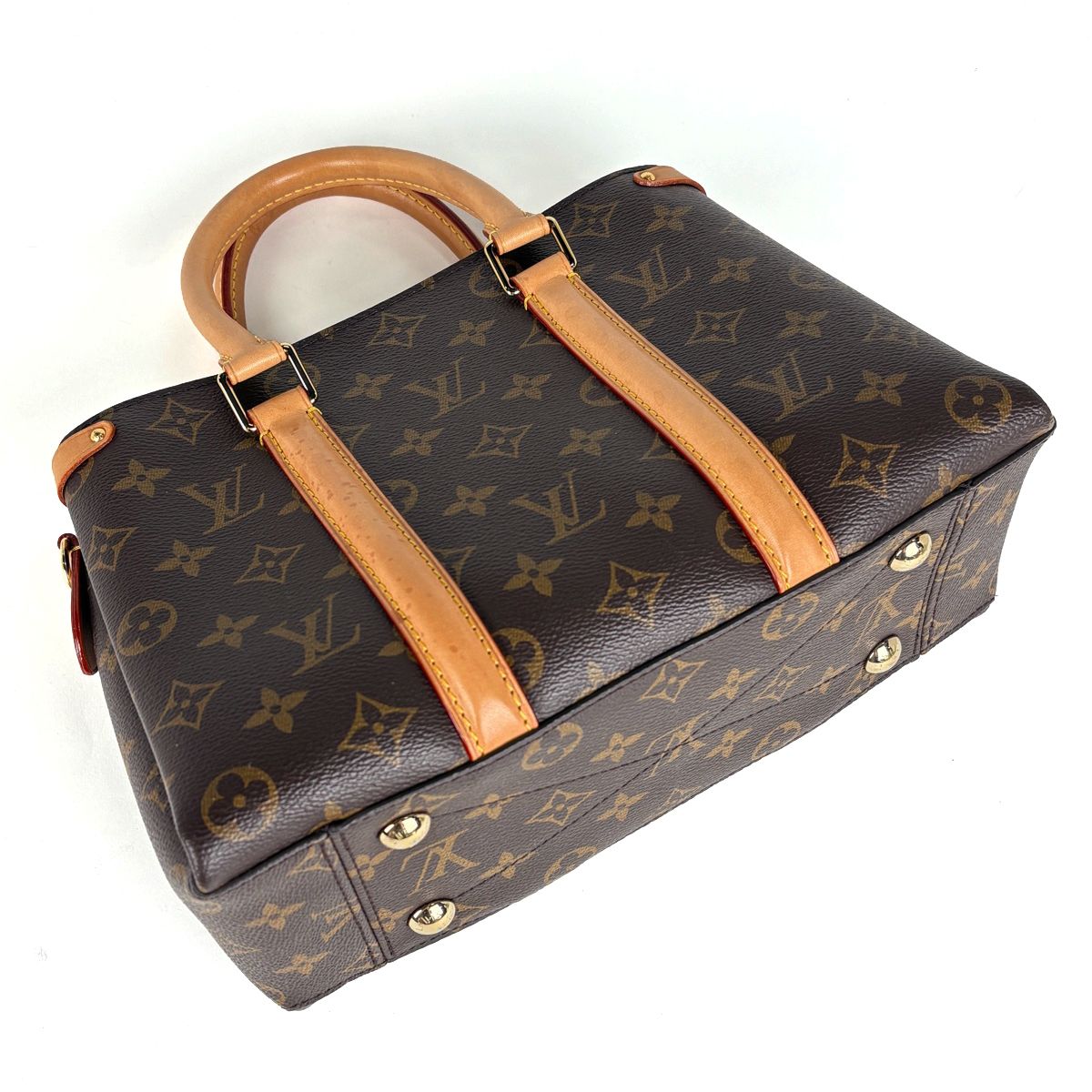 Louis Vuitton Soufflot BB 2-Way Shoulder Bag Monogram Brown — view 2