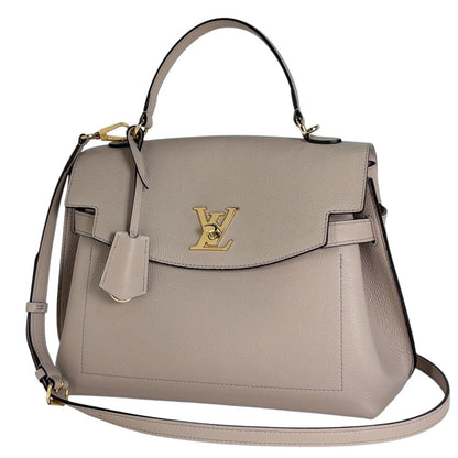 Louis Vuitton Lockme Ever 2-Way Shoulder Bag Leather Gray