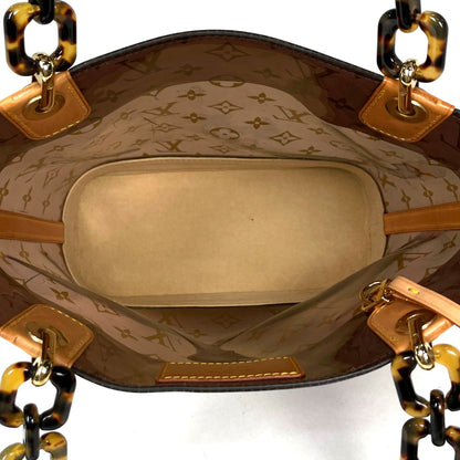 Louis Vuitton Cabas Ambre PM Tote Monogram Vinyl Brown — view 7