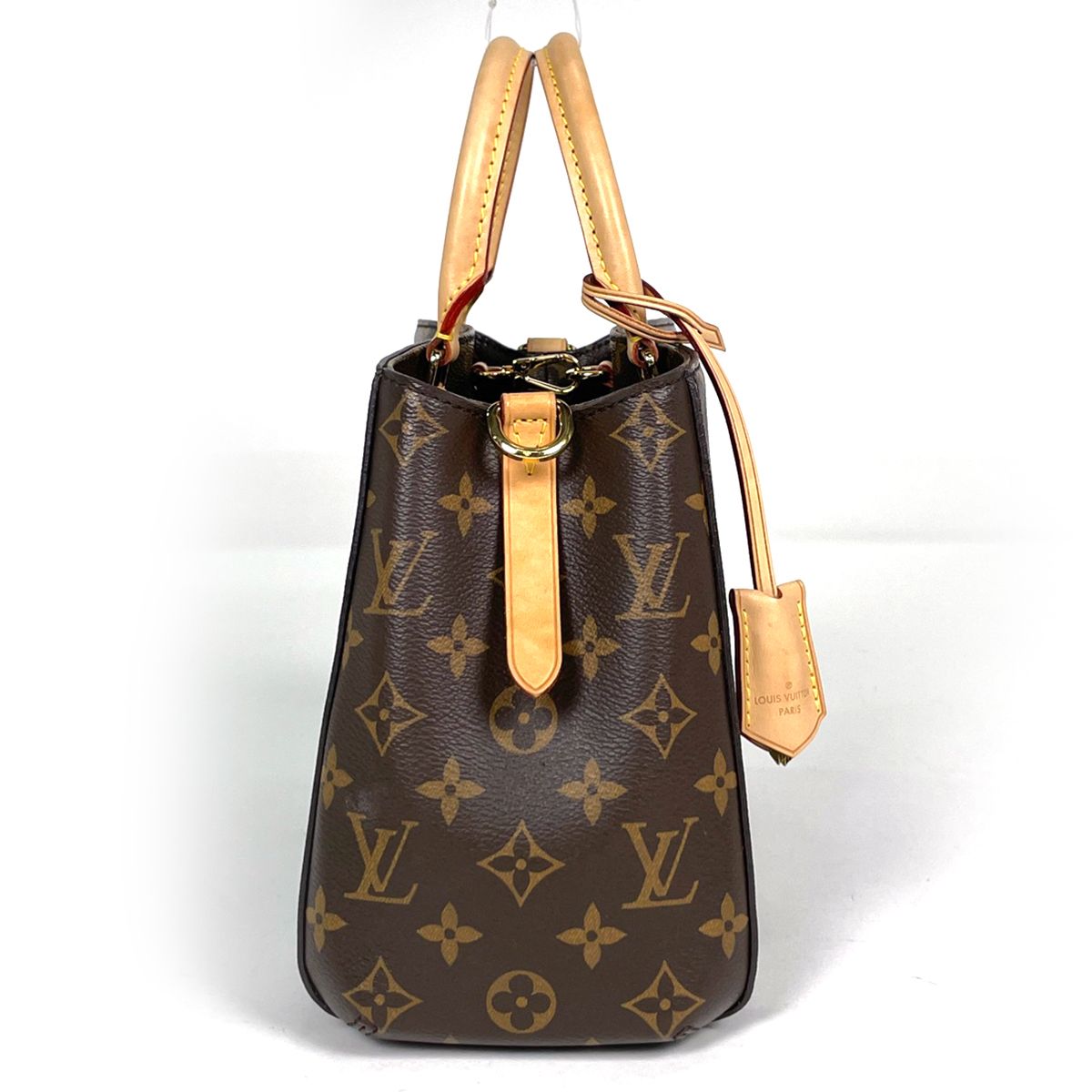 Louis Vuitton Montaigne BB 2-Way Shoulder Bag Monogram Brown — view 4