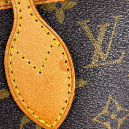 Louis Vuitton Neverfull MM Tote Shoulder Bag Monogram Brown — view 4