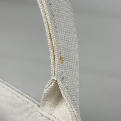 Prada Canapa Tote 2-Way Shoulder Bag Canvas White — view 7