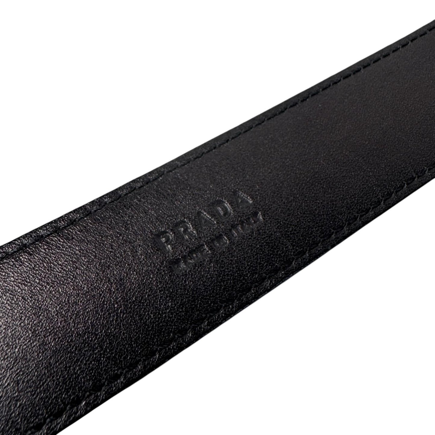 Prada Leather Belt Business 2C — view 5