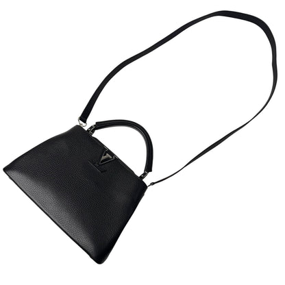 Louis Vuitton Capucines BB 2-Way Shoulder Bag Black — view 2