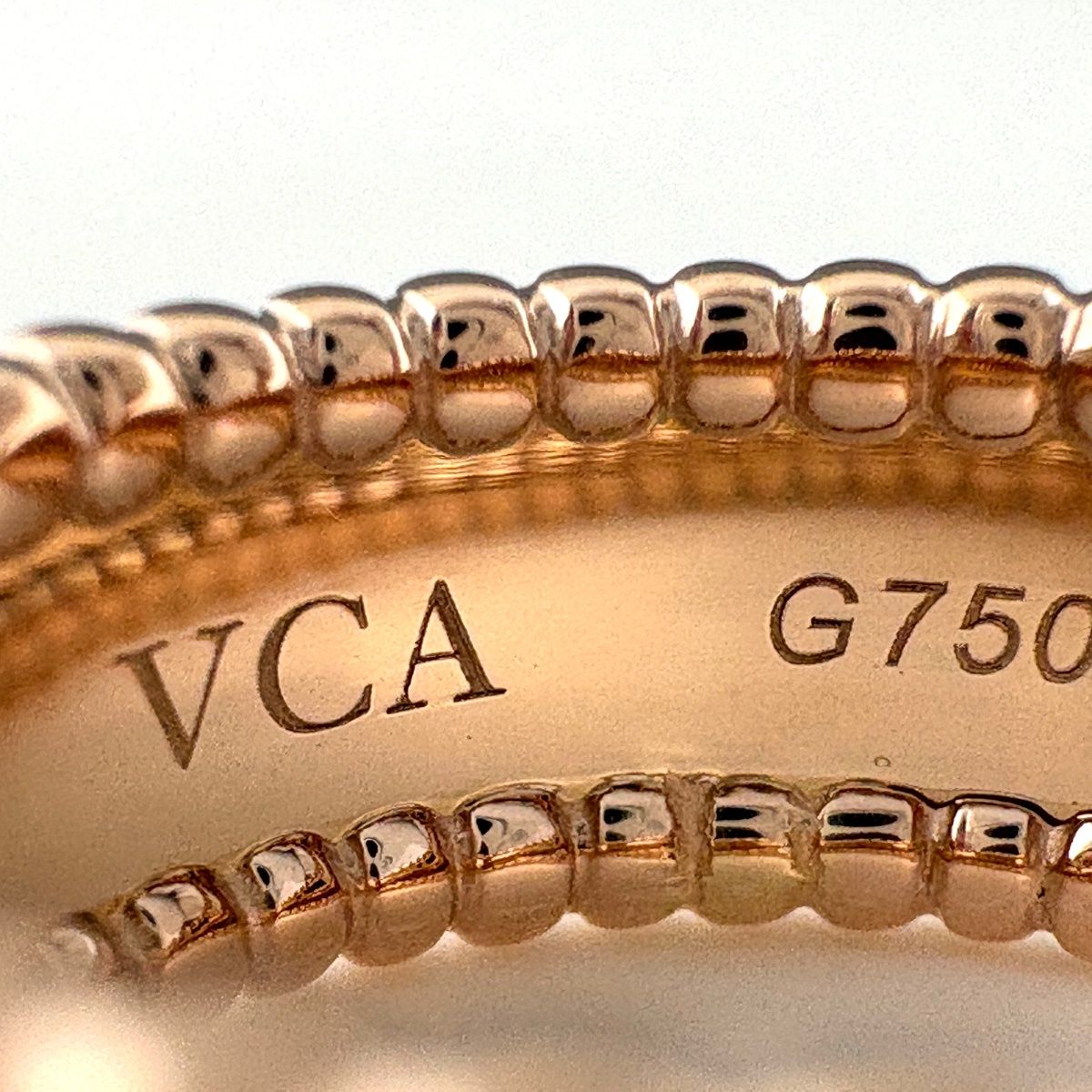 Van Cleef & Arpels &apels Ring Pink Gold — view 4