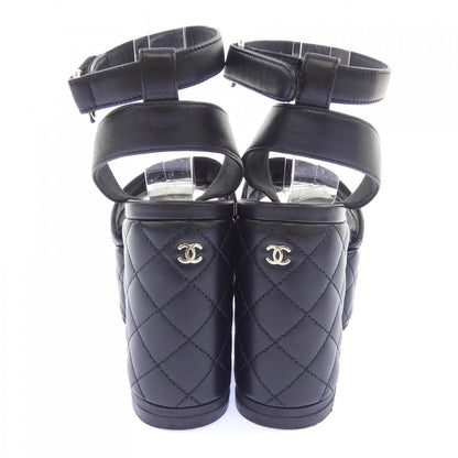 Chanel Sandals Black — view 5