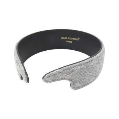 Louis Vuitton Monogram Denim Headband LV Outline Hairaccessories — view 2