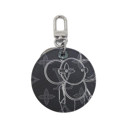 Louis Vuitton Monogram Eclipse Porte Cles Vivienne Keyring Key Holder