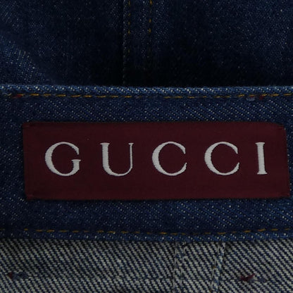 Gucci Mid Length Denim Skirt — view 4