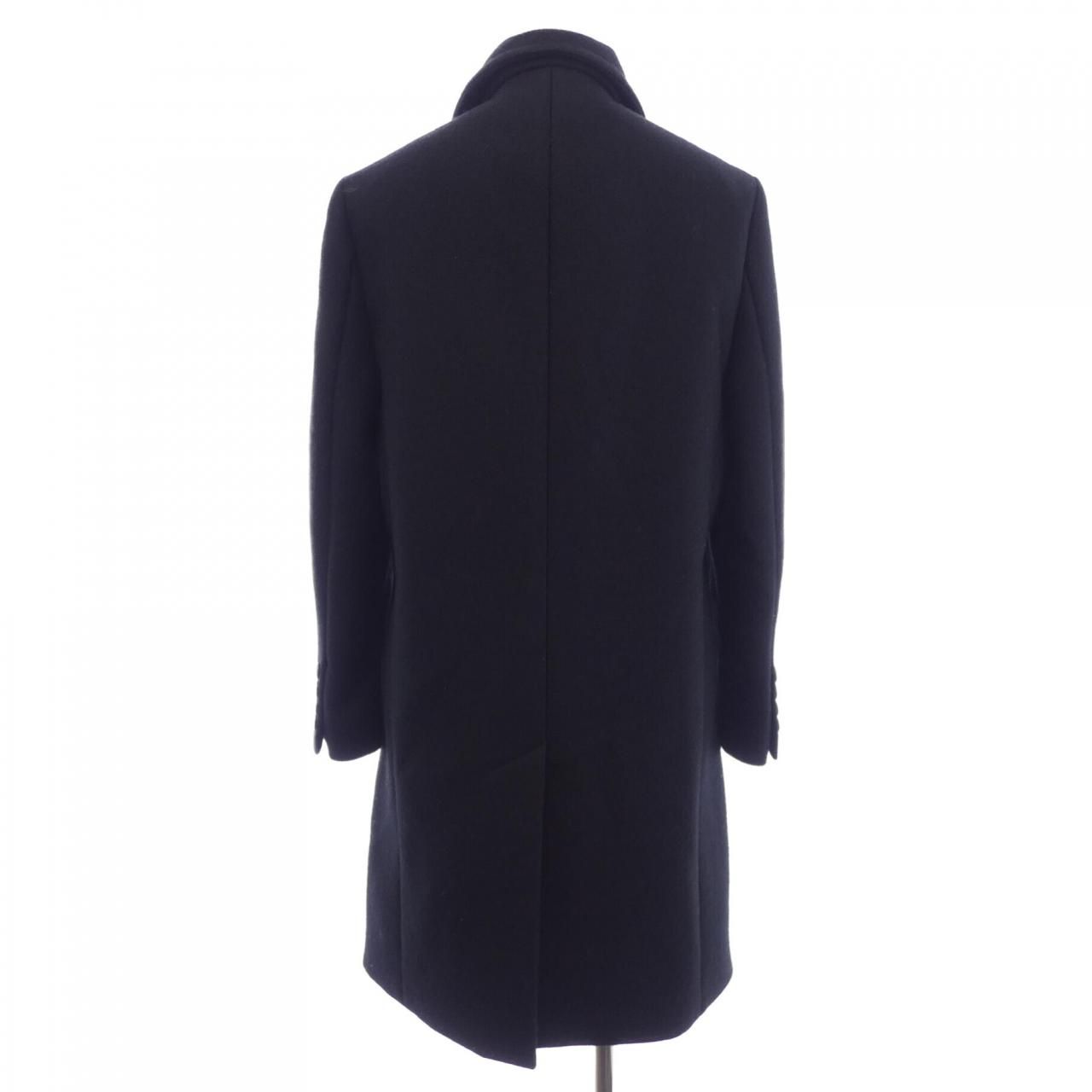 Saint Laurent Coat Black — view 2