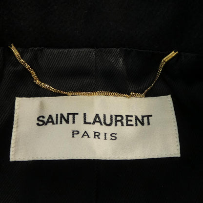 Saint Laurent Coat Black — view 4