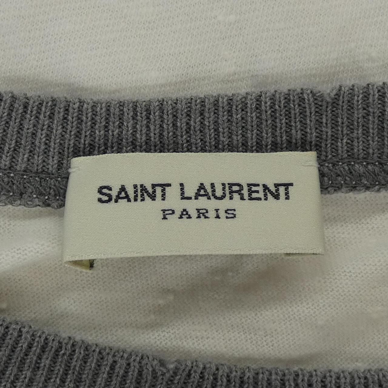 Saint Laurent T-Shirt Gray — view 4
