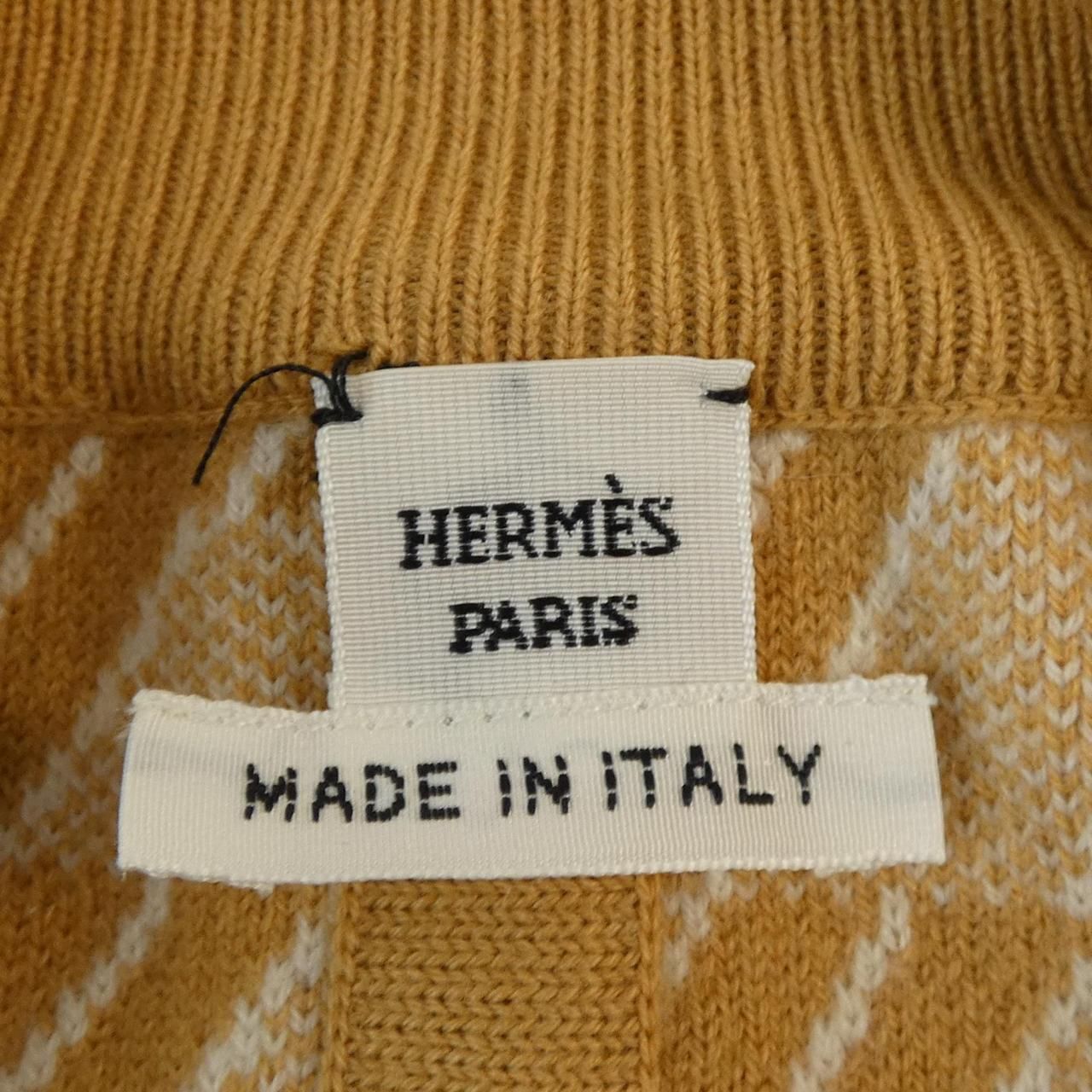 Hermes Knit Sweater Brown — view 5