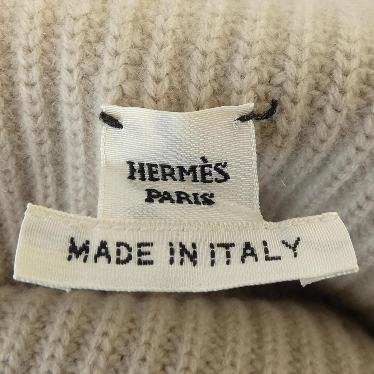 Hermes Figure Artistique Twill Laine Knit Sweater — view 4