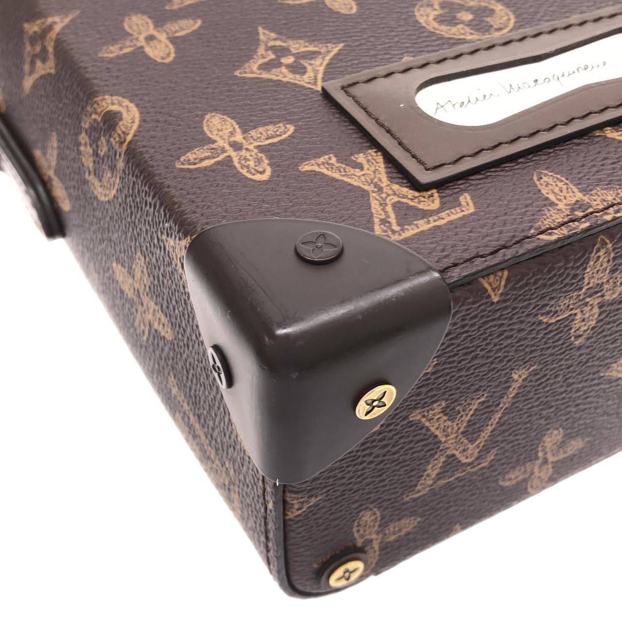 Louis Vuitton Monogram Vertical Box Trunk — view 3