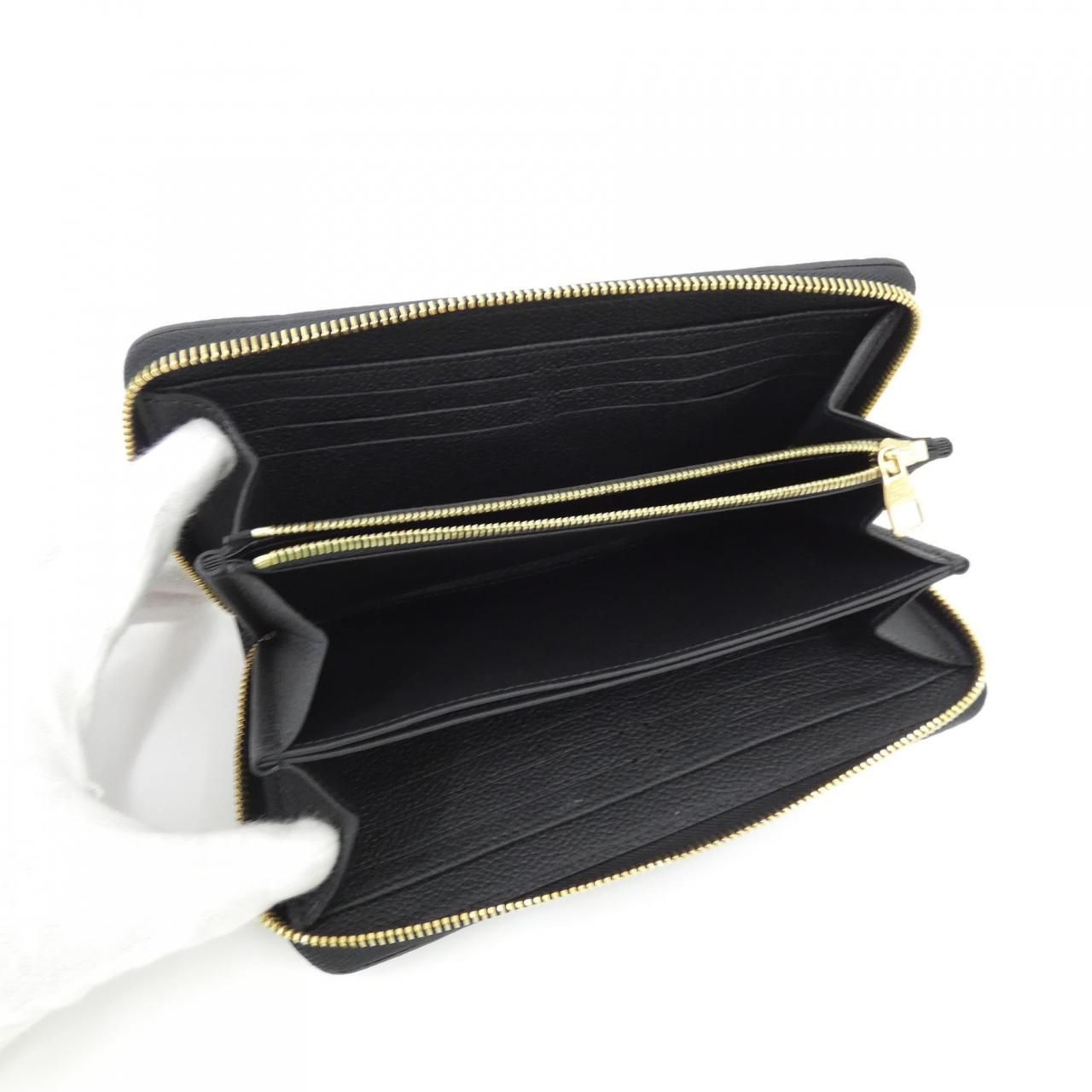 Louis Vuitton Monogram Empreinte Zippy Wallet — view 3