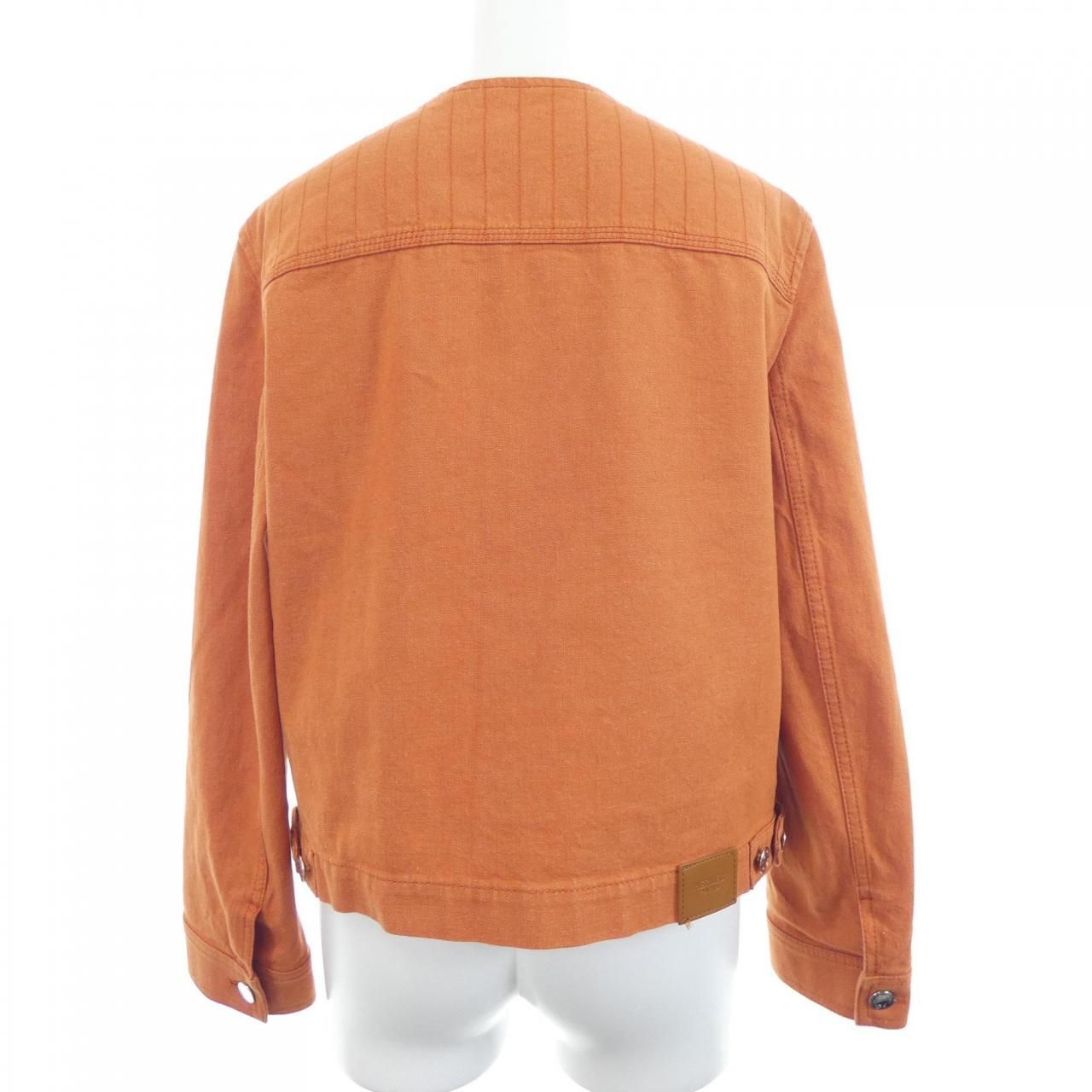 Hermes Clou de Selle Denim Jacket — view 2