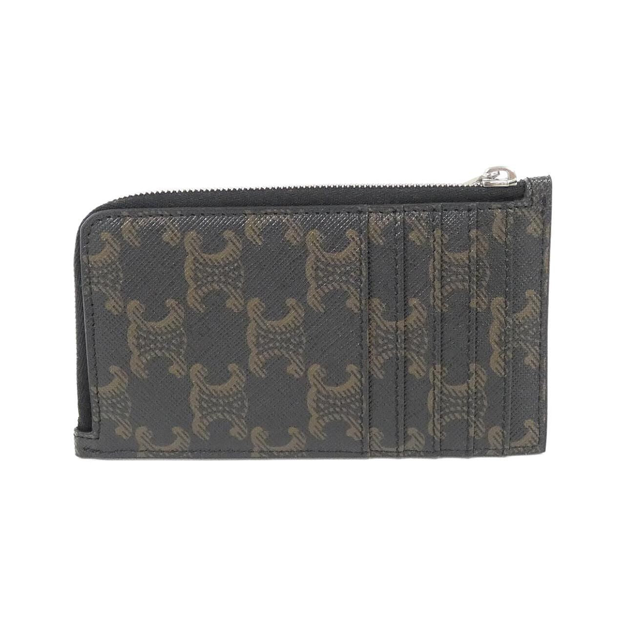 Celine Coin Case Coin Purse Black — view 2