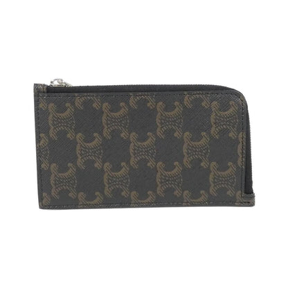 Celine Coin Case Coin Purse Black